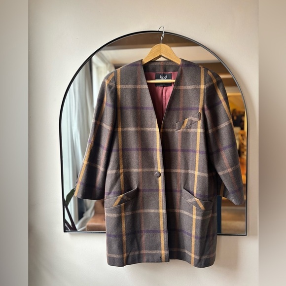 Vintage Jackets & Blazers - VINTAGE | made in Canada Leo Chevalier wool blazer | size medium-large